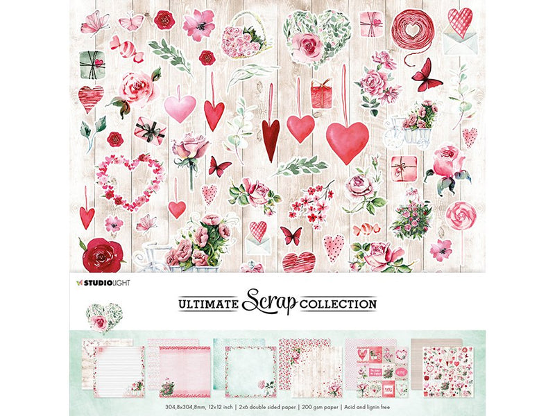 Ultimate Scrap Collection Paperset – Love 18