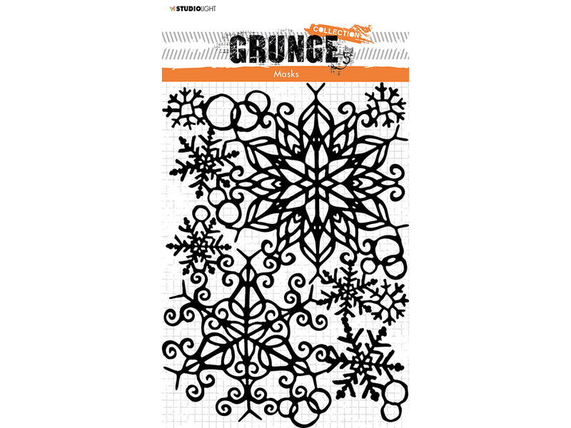 Grunge Mask - snowflake