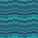 Henna Moire stripe turkis