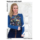 Raglan med puff