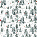 Winter white Forest scene 0,5m