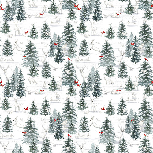 Winter white Forest scene 0,5m