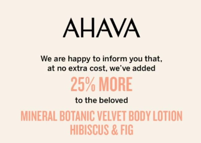 AHAVA MB Hibiscus Body Lotion 500ml