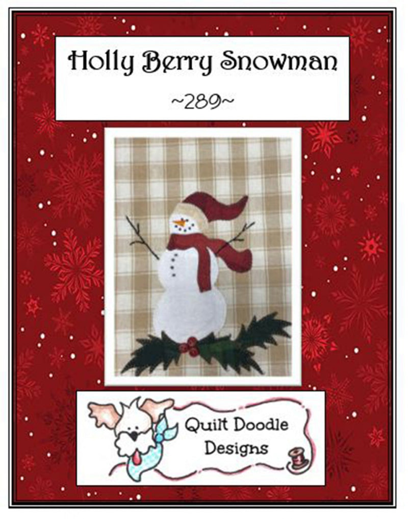 Holly berry Snowman