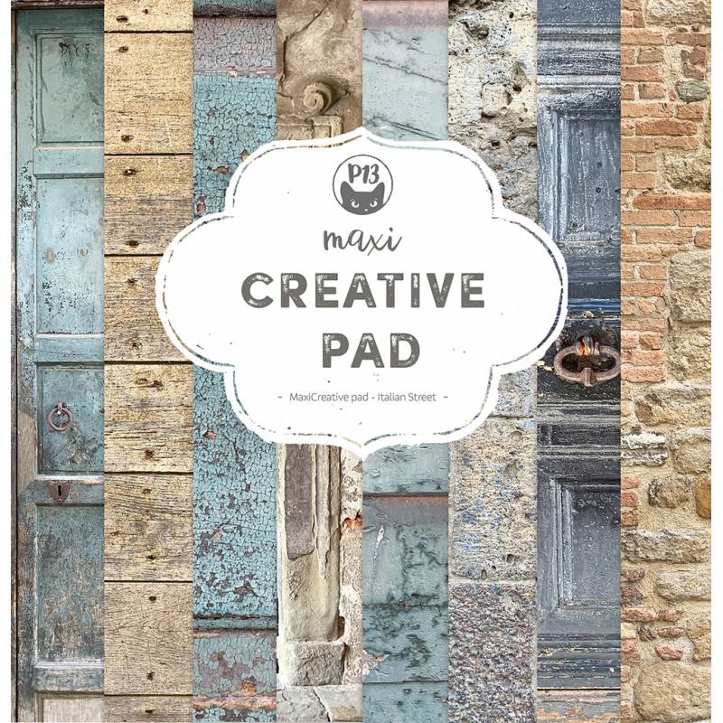 Creative Pad Italian street 12"x12"