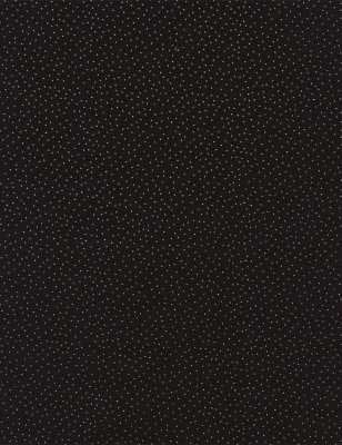 Black with silver metallic pin dot