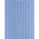 Designer canvas Aida blå med prikker
