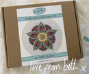 Starflower embroidery kit