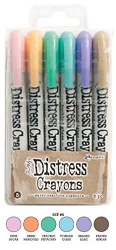 Distress crayons Pastel
