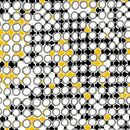 Upsa a daisy Silver sequins 0,5m