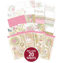 Delux craft pad Forever florals Rose