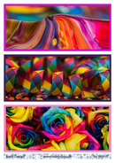 Slimkortbilder Rainbow