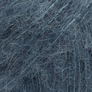 Brushed alpaca silk stålblå 25
