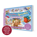 Christmas Sparkle Decoupage Book