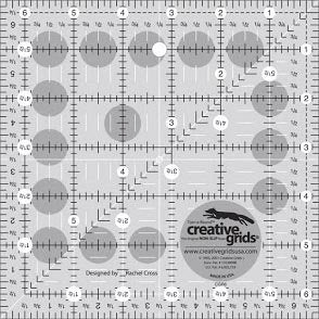 Creative GRids - 6,5 x 6,5 inch linjal