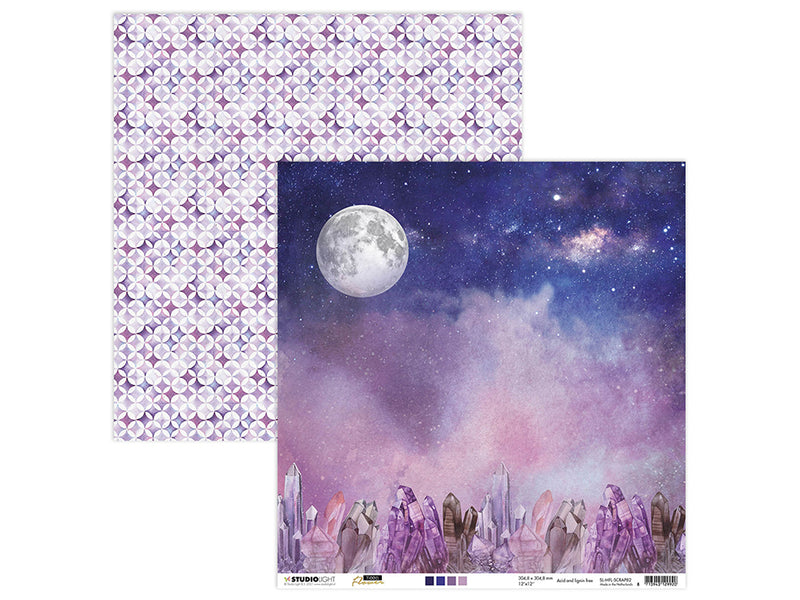 Moon flower Purple night skies 82