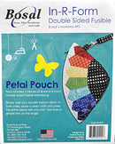 Petal pouch Fusible interfacing