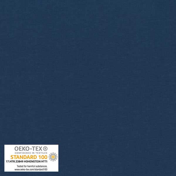 AVALANA Jersey Solid Dark blue 1m