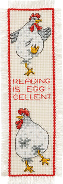 Reading is edd cellent Broderi bokmerke