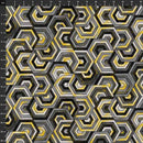 Black, White 24 Karat - Metallic Hexa