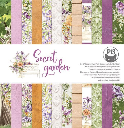 Secret garden 12"x12" paper pack