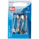 Prym Sikkerhetsnåler m/kule 48mm – Sølv-10stk