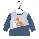 Mummi collegegenser Mummi blå 80