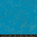 Speckled metallic Bright blue