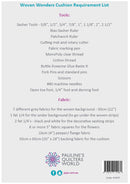 Woven wonders cushion