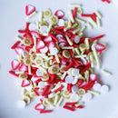Strawberry banana confettimix