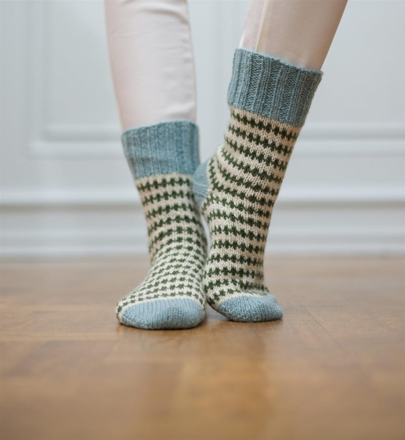 Heim sokker strikkepakke