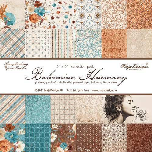 Bohemian Harmony 6"x6" collection pack