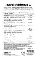 Travel Duffle bag 2.1