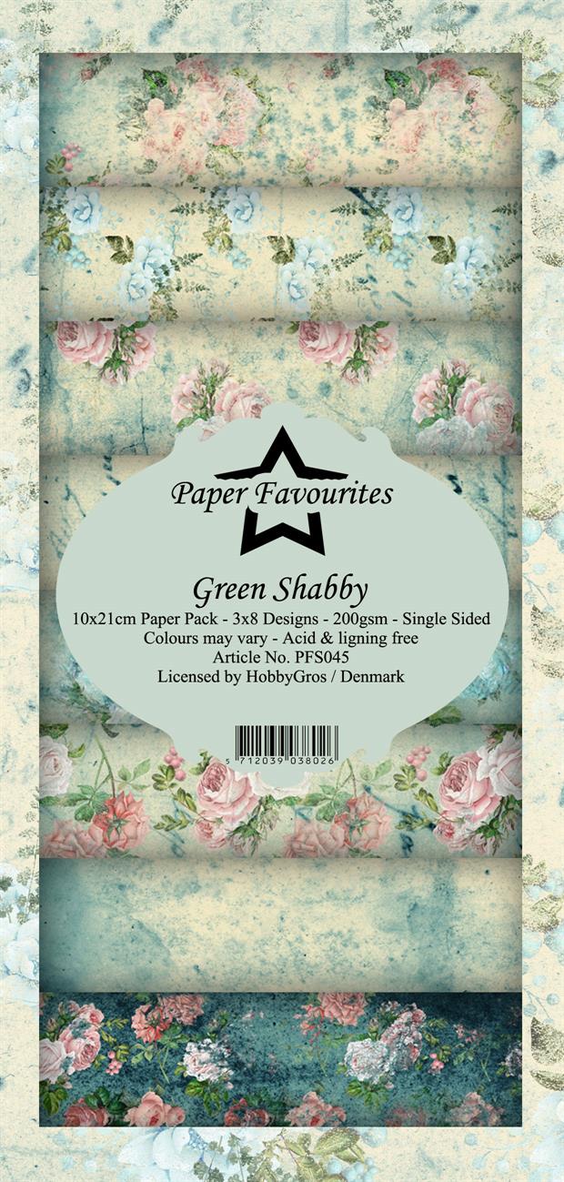 Green shabby