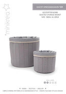 Minikrea 125 quiltet oppbevaringskurv