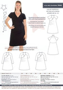 Minikrea Kjole med drapering 70042