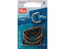 Prym D-ring 30 mm antikk