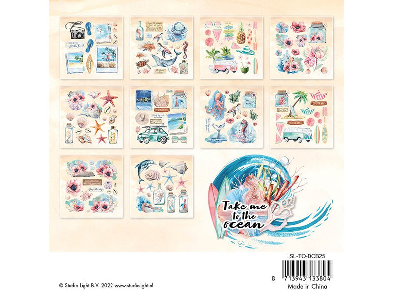 Studio light Take me to the ocean Die cut block