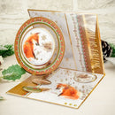 Winter wildlife Luxury foiled acetate