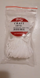 Mjuk strikk til munnbind 10 m