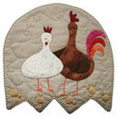 3 kaffebrikker med høns