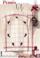 Kjøkkenhåndkle med hjerter